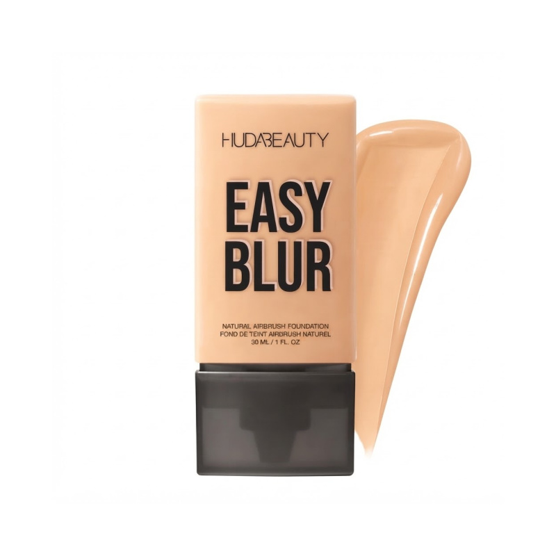 كريم أساس خفيف الوزن هدى بيوتيEasy Blur Natural Airbrush Foundation with Niacinamide