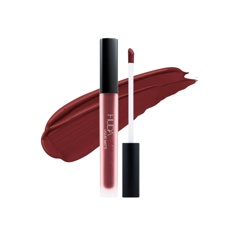 هدى بيوتي حمر سائله اصدار جديد Liquid Matte Ultra Comfort Transfer-Proof Lipstick